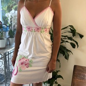 Lilly Pulitzer Spring White Embroidered Dress